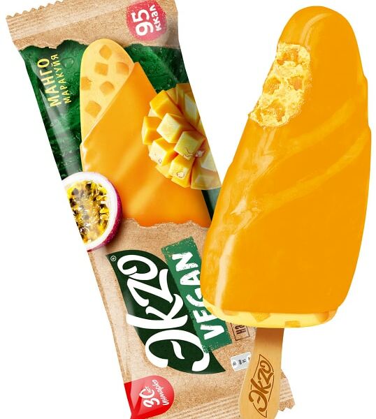 Десерт Ekzo Vegan Манго Маракуйя на кокосовой основе 70г