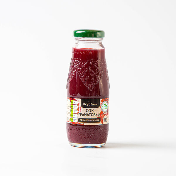 Сок гранатовый прямого отжима, 200 мл