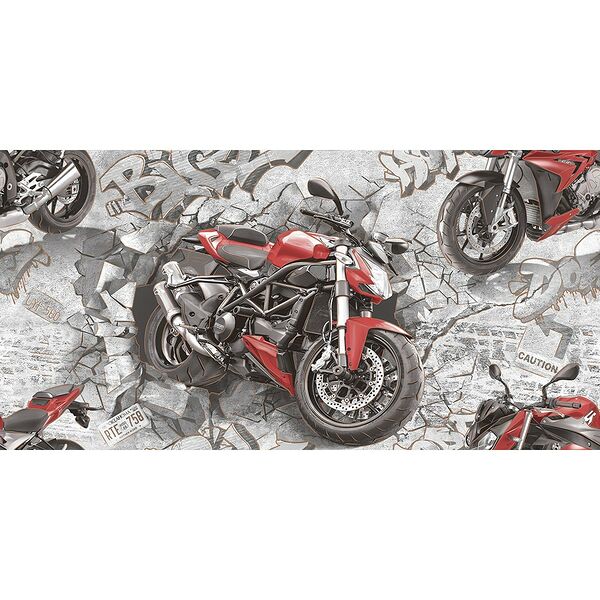 Обои Semre Драйв, горячее тиснение на флизелиновой основе, серый, 1.06х10 м