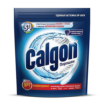 Средство Calgon 3 в 1 для смягчения воды и предотвращения образования накипи