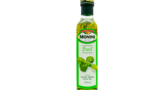 Масло оливковое Monini Basil Extra Virgin с базиликом, 250 мл