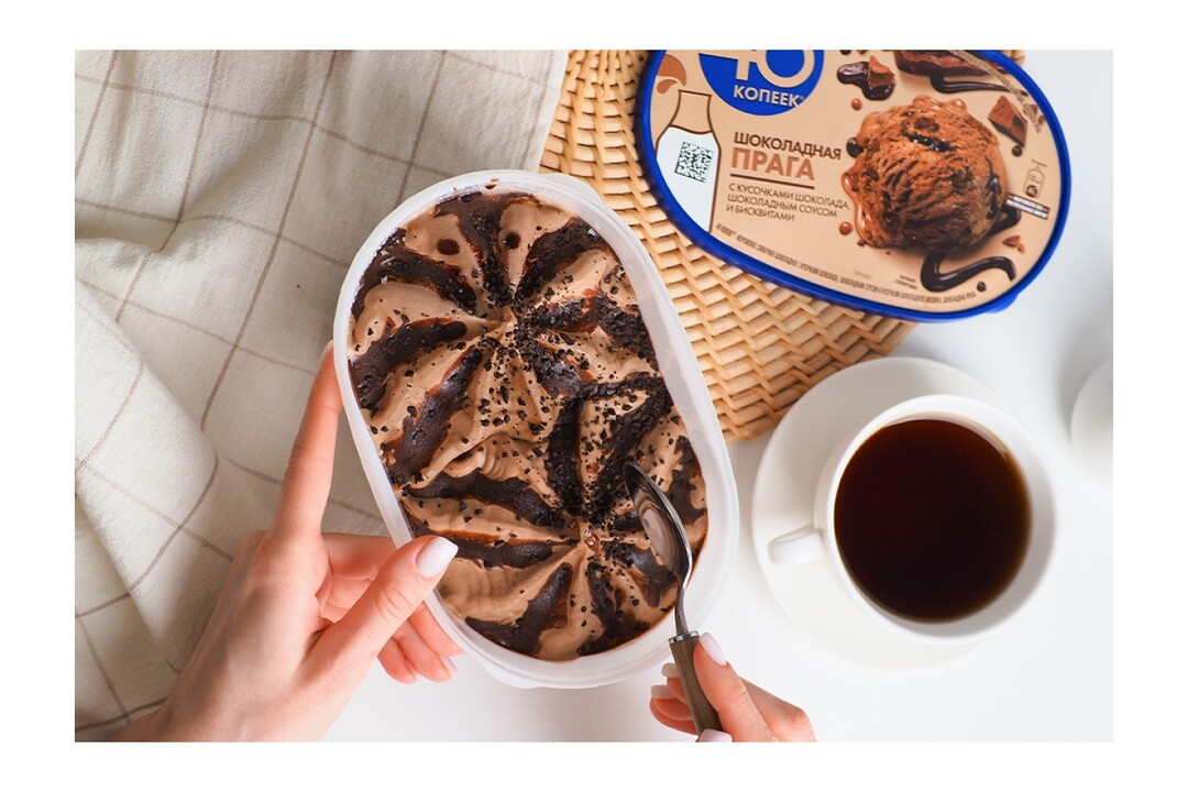 

Мороженое 48 Копеек Шоколадная Прага 432 г