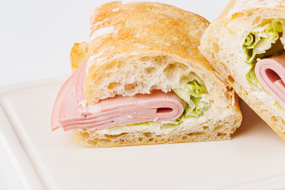 

Чиабатта с Мортаделлой