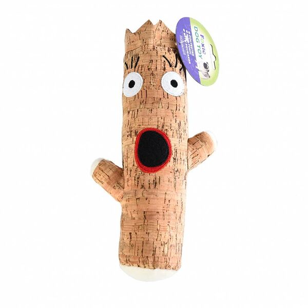 Игрушка для собак FOXIE Surprised Wood Pile с пищалкой 30см