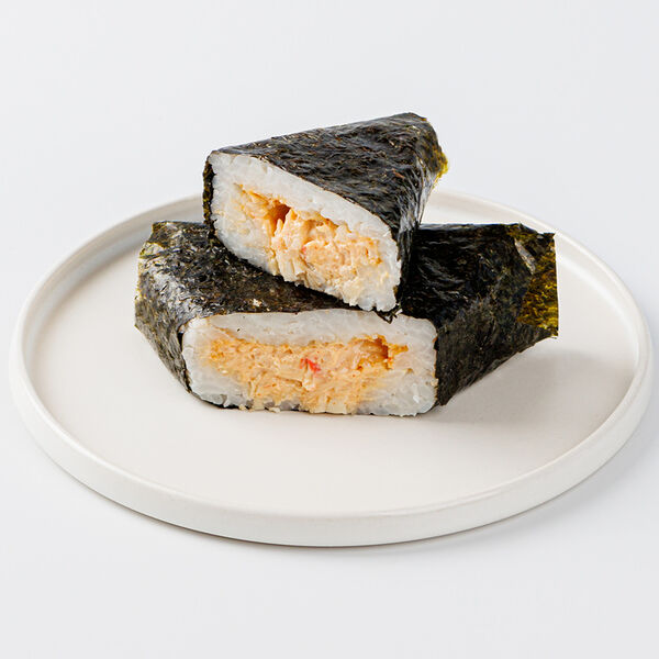 Онигири с крабом