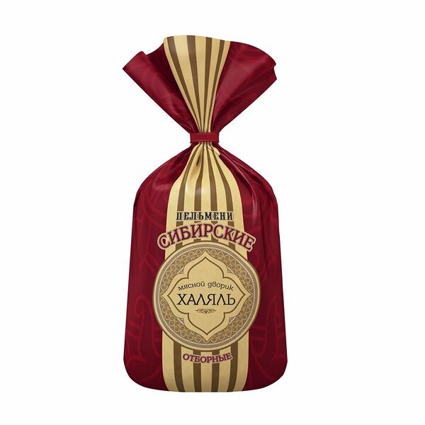 Пельмени Мясной Дворик Халяль Сибирские Отборные 800г