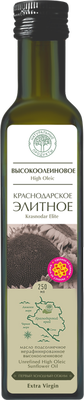 Масло подсолнечное НАТУРАЛЬНЫЕ ПРОДУКТЫ Краснодарское элитное, нерафинированное высокоолеиновое