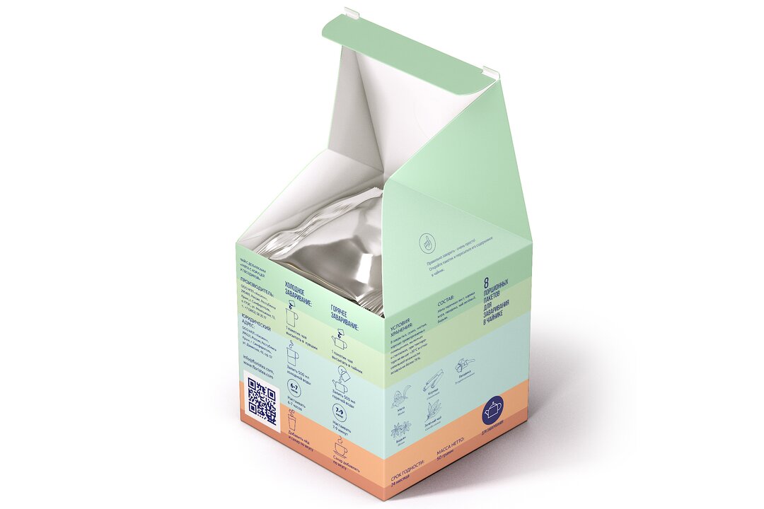 

Напиток чайный Floris мята с корицей и гвоздикой