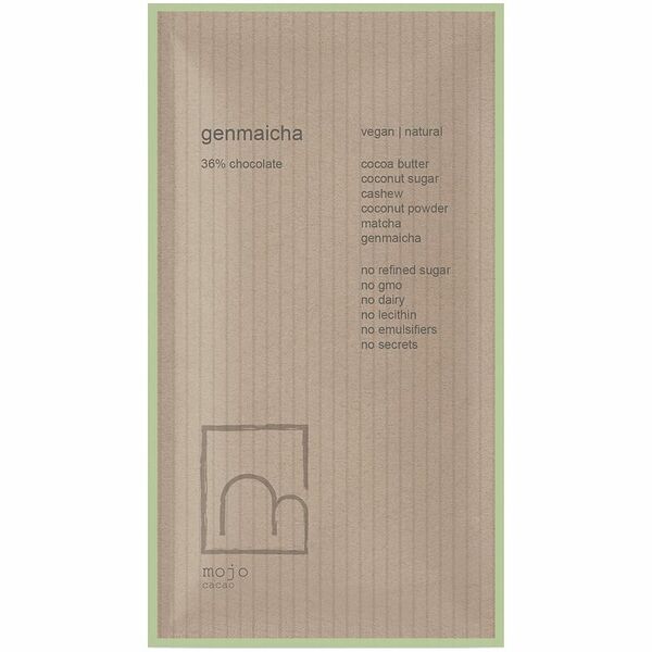Шоколад Mojo Cacao Genmaicha, 20г