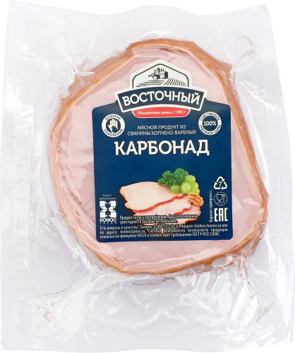 Карбонад Восточный деревенский варено-копченый