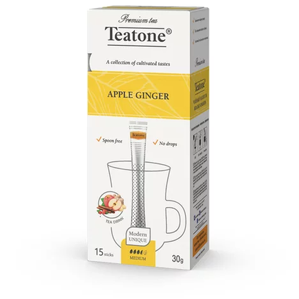 Чайный напиток Teatone яблоко-имбирь стики 15х2 г