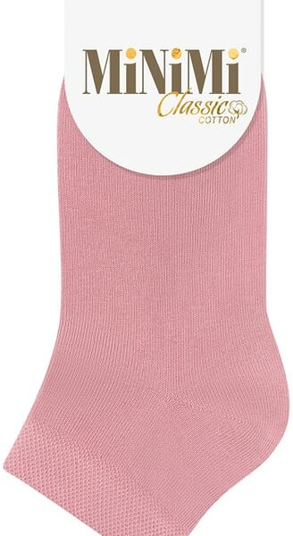 Носки женские MiNiMi Cotone 1201 укороченные Rosa Antico розовый Размер 39-41