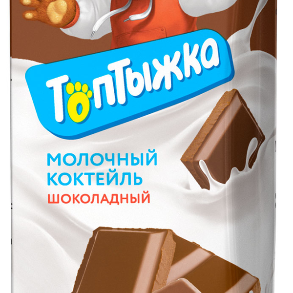 Детское питание Коктейль молочный Топтыжка 3.2% Шоколад 200 мл