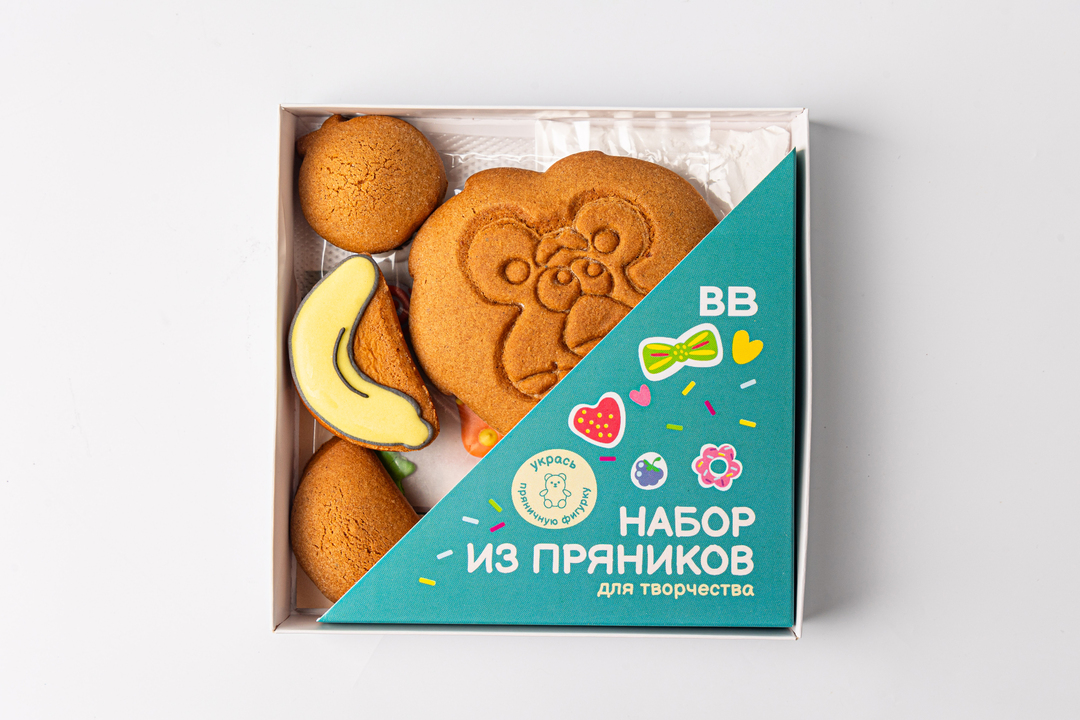 

Набор из пряников Вкусвилл львенок для творчества 200 г