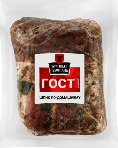 

Шпик ТОРГОВАЯ ПЛОЩАДЬ По-домашнему в/у вес до 800г