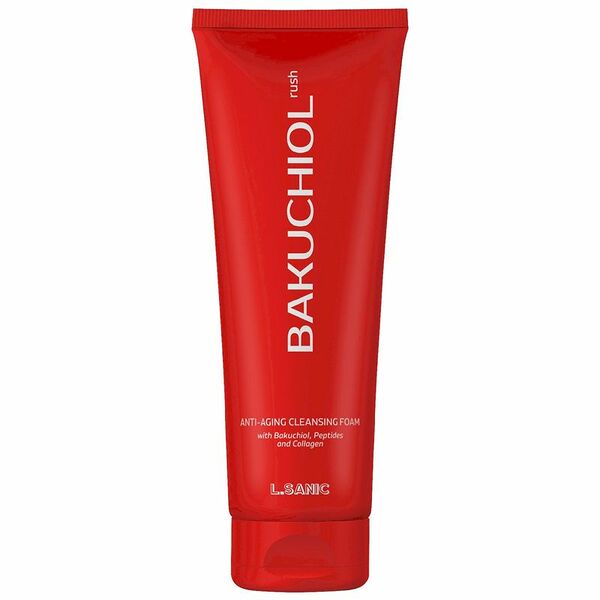 Пенка для лица L.Sanic Bakuchiol омолаживающая с бакучиолом и витаминным комплексом, 120 мл