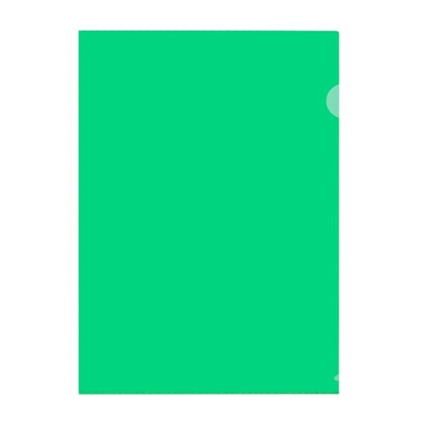 Папка-уголок Attache A4 пластиковая 180 мкм зеленая 10 штук в упаковке к