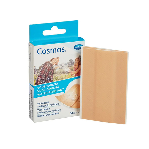 Hartmann Cosmos Water-Resistant Пластырь водоотталкивающий 6 см х 10 см 5 шт