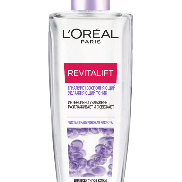 Тоник L'Oreal Paris Revitalift Восполняющий, увлажняющий, для всех типов кожи, 200 мл