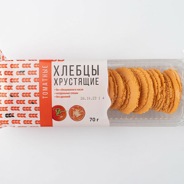Хлебцы томатные