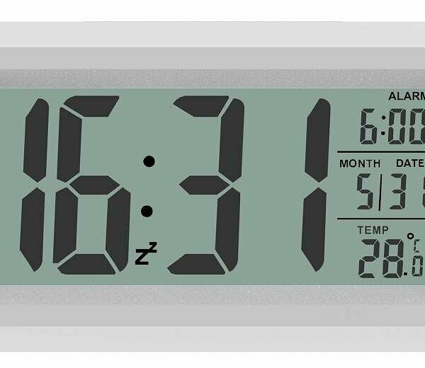 Часы-будильник Ritmix Cat-100 White