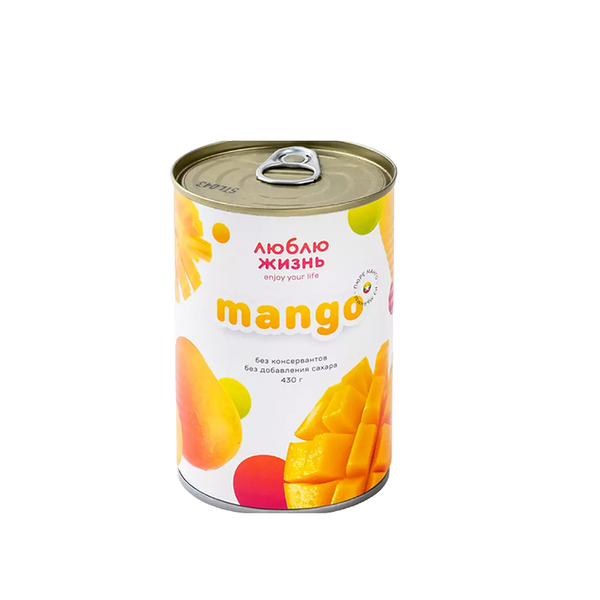 Пюре манго Люблю жизнь 430 г