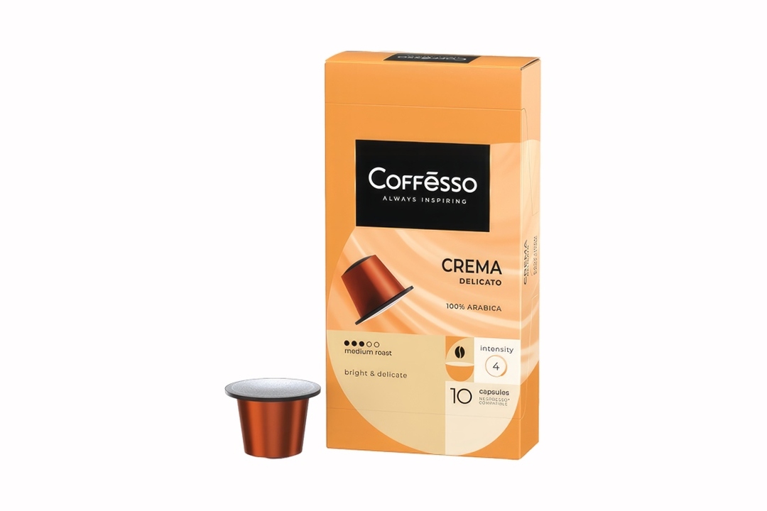 

Кофе в капсулах Coffesso Crema Delicato 10 шт 50 г