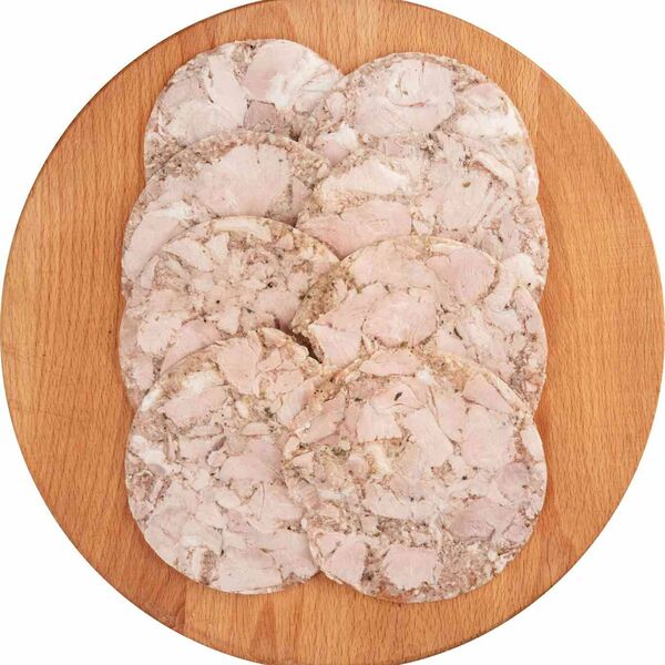 Зельц из свинины Глобус, нарезка вес