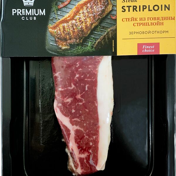 Стейк из говядины PREMIUM CLUB Стриплойн, 200 г