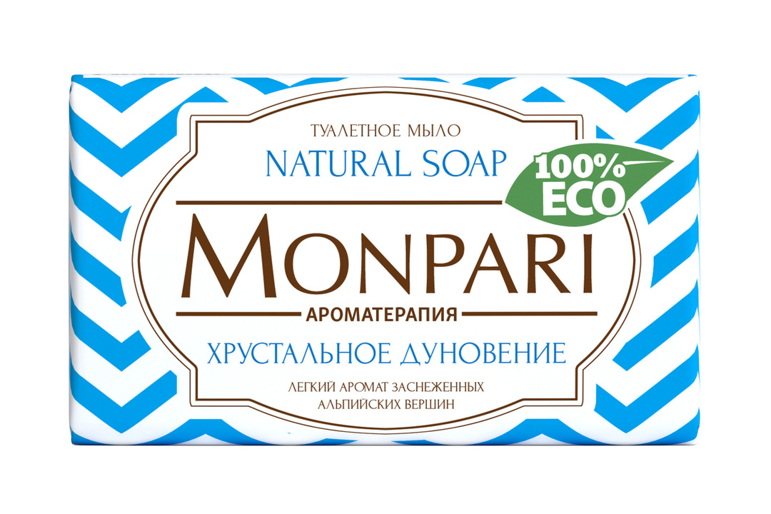 

Мыло туалетное Monpari Ароматерапия Хрустальное дуновение
