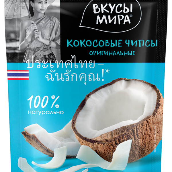 Кокосовые чипсы ТМ Вкусы мира