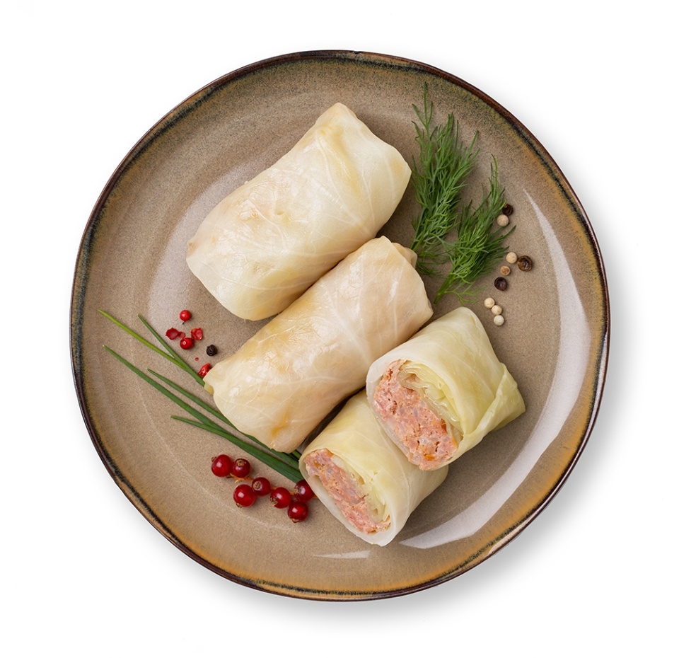 

Голубцы классические из свинины и говядины охлажденные от Азбуки Вкуса Россия