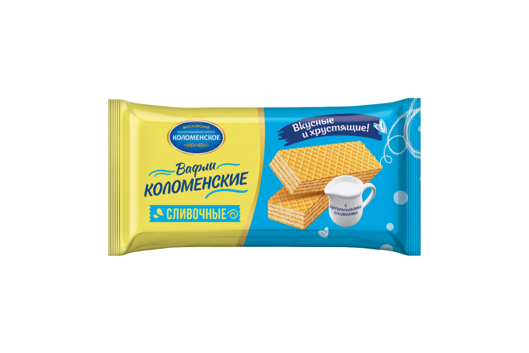 

Вафли Коломенское Сливочные традиционные 200 г
