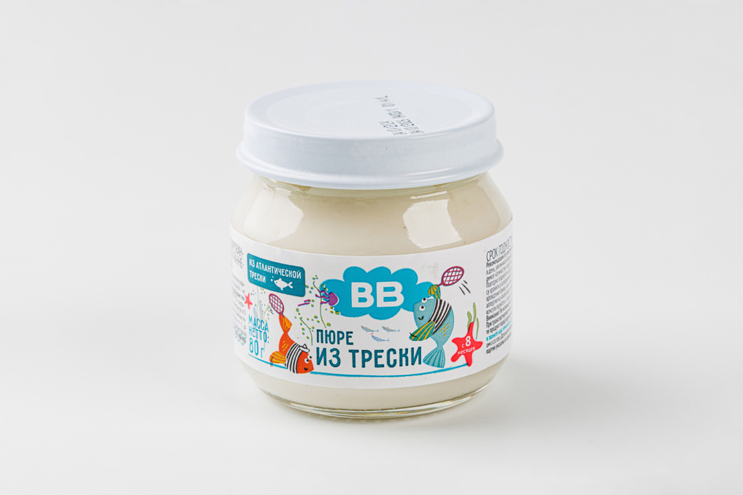 

Пюре из трески, 80г