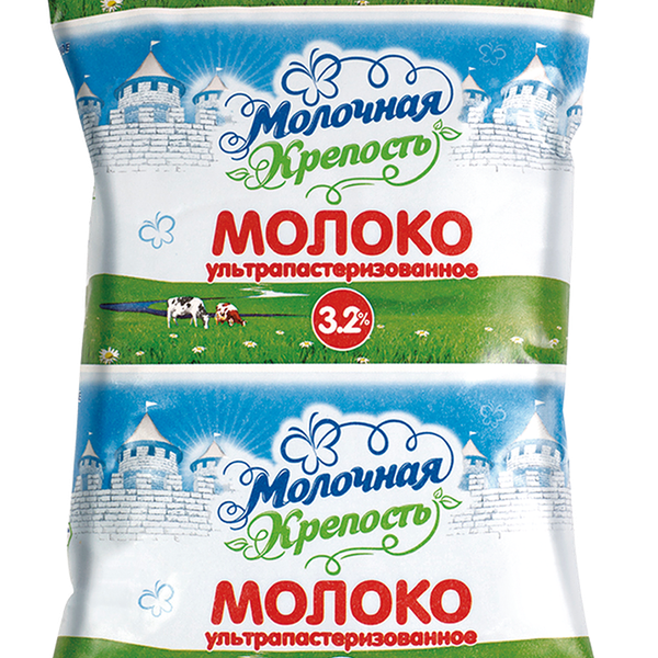 Молоко питьевое Молочная крепость ультрапастеризованное 3,2%
