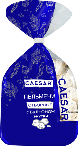 

Пельмени CAESAR Отборные, с бульоном внутри, категория B, 400 г