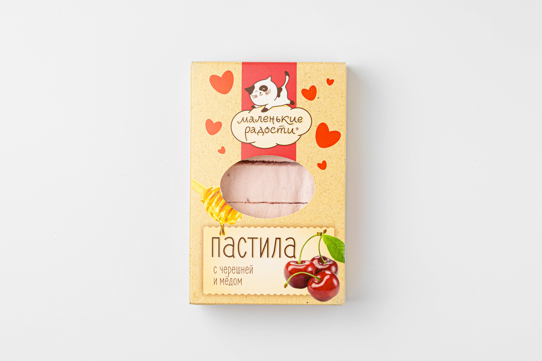 

Пастила Маленькие радости с черешней и мёдом 95 г