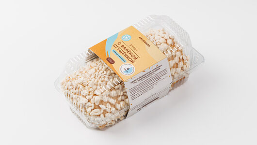 Рулет с вареной сгущенкой замороженный