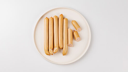 Сосиски ВкусВилл из индейки с сыром, 250 г