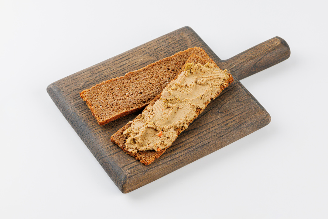 

Паштет из говяжьей печени со сливками запеченный