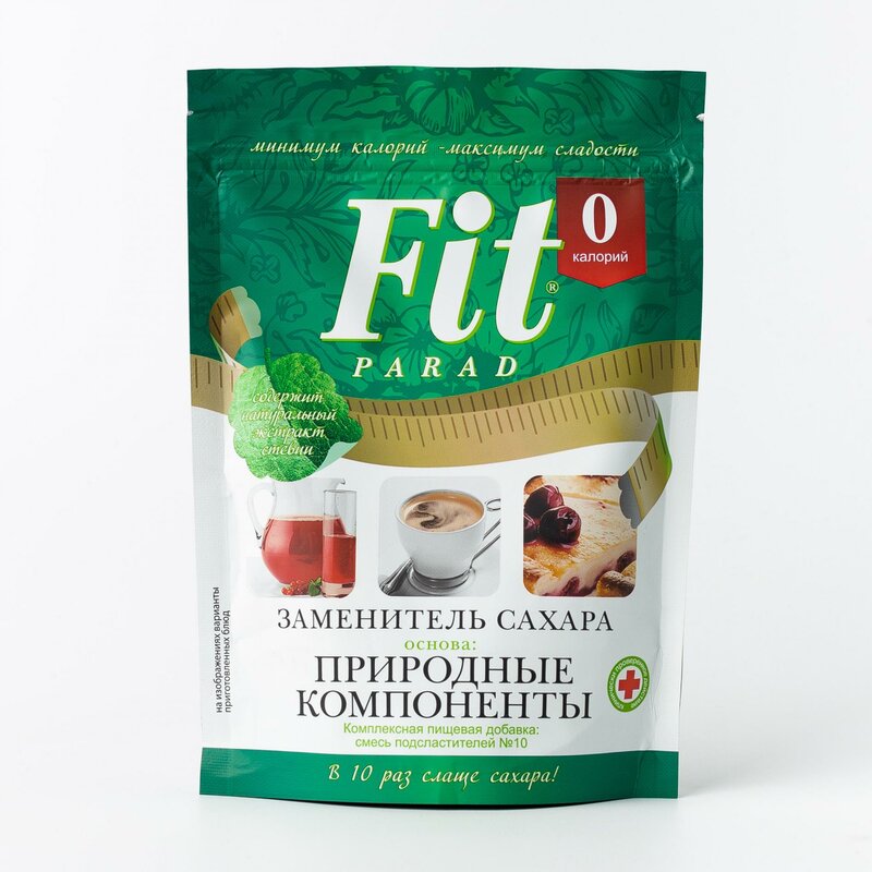 Купить Заменитель сахара на основе эритрита Fit Parad №10 по низкой ...