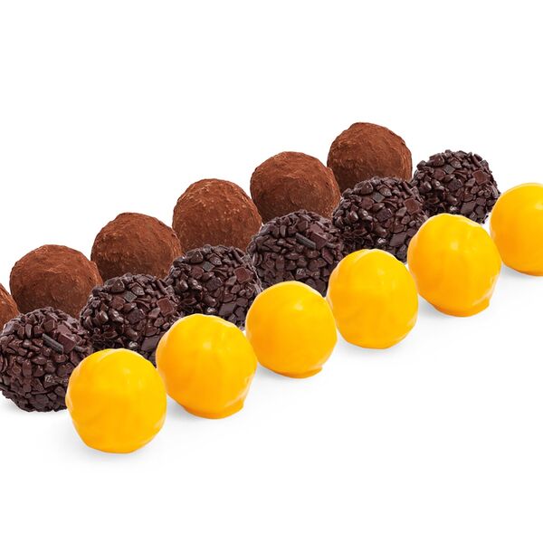 Ассорти трюфелей Грана, Мангустин, Кальвадос