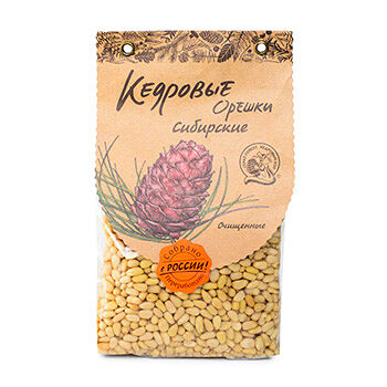 Орехи кедровые очищенные, «Кедровый бор», 500 г
