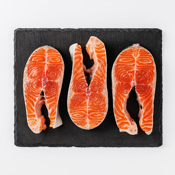 Форель радужная стейк охл.