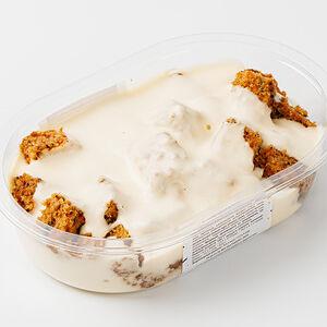 Десерт ВкусВилл "Морковный на двоих" с сырно-сливочным кремом, 300г