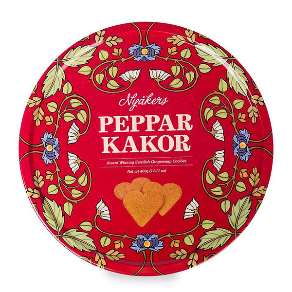 Печенье имбирное в виде сердечек, Nyakers