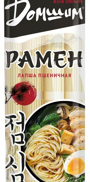 Лапша Домшим Рамен пшеничная, 250 г