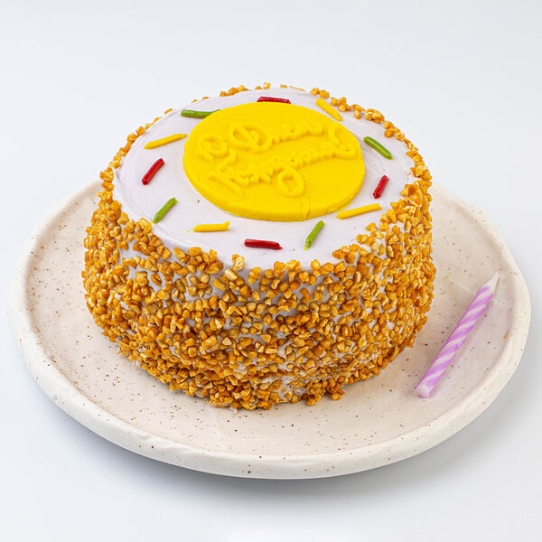 Торт Бенто с клубникой с Днем Рождения