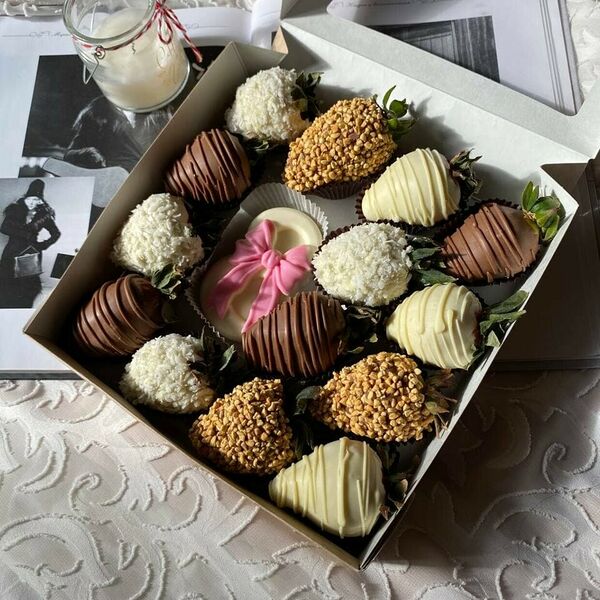 Клубника в шоколаде 