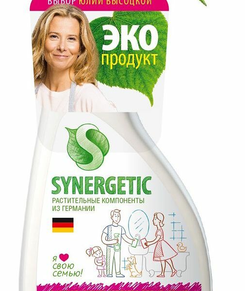Чистящее средство Synergetic для сантехники, без хлора
